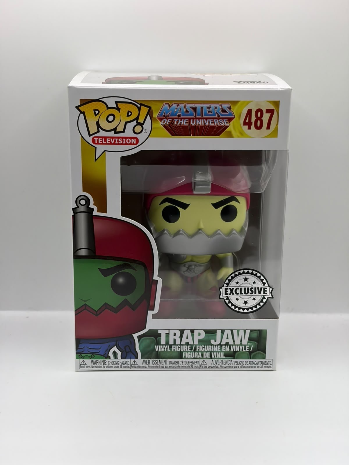 Funko Pop! Television Masters of the Universe Trap Jaw Vinyl Figure #487 Exclusive