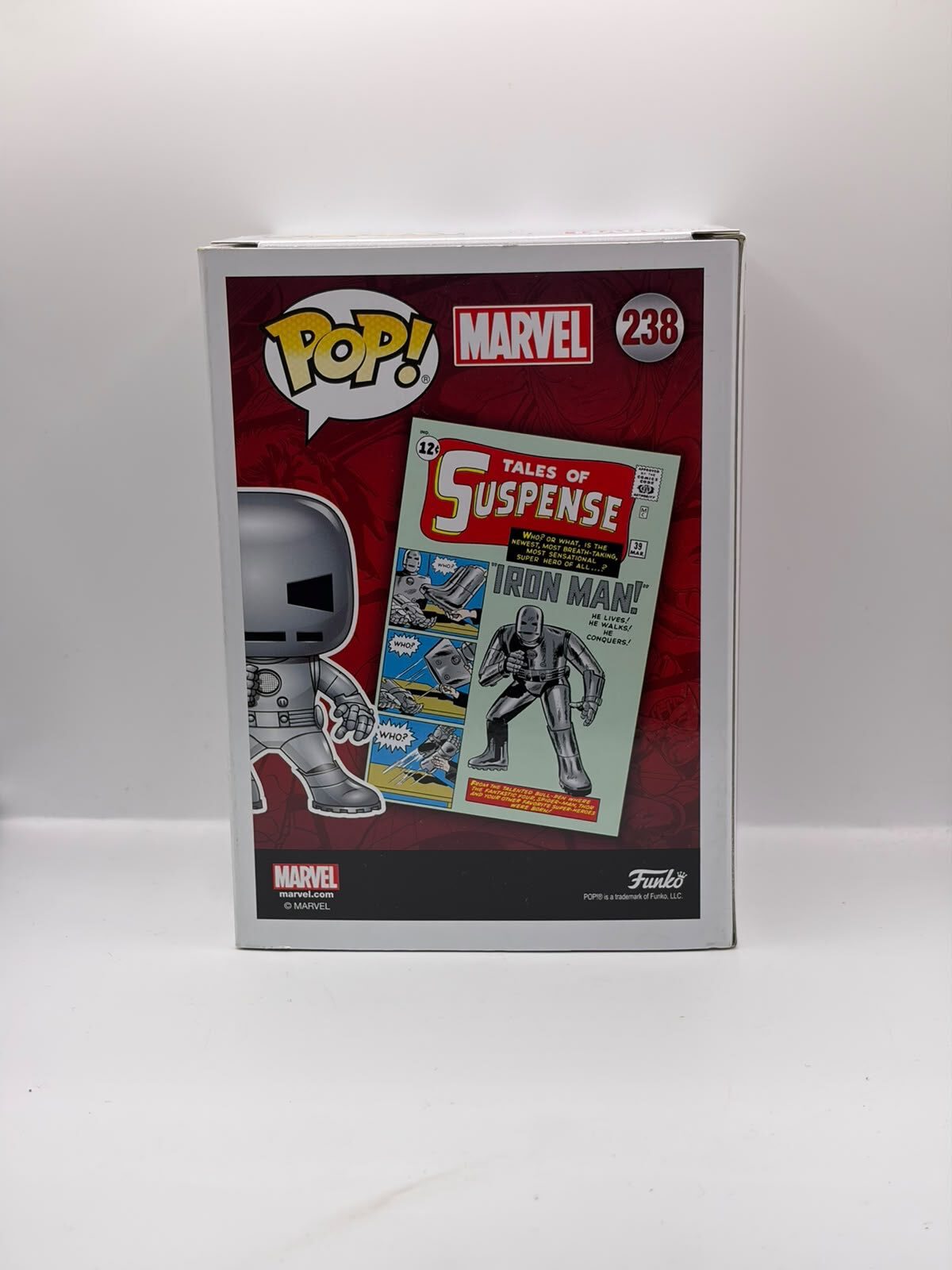 Funko Pop! Marvel Iron Man (Tales of Suspense #39) #238 Exclusive