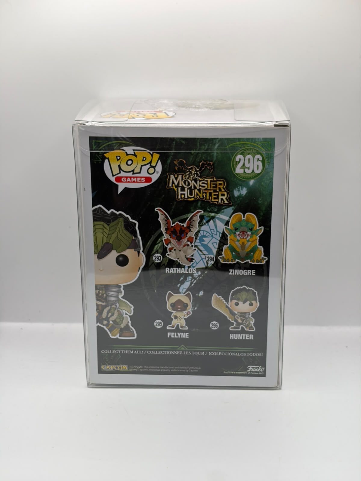 Funko Pop! Games Monster Hunter Hunter #296 Vinyl Figure