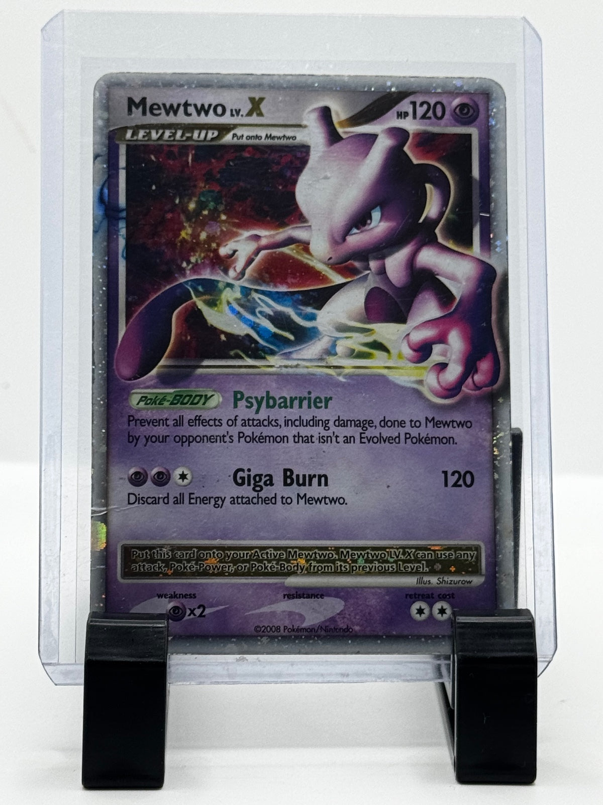 Pokemon TCG Mewtwo LV.X DP28 Diamond & Pearl Promos HP