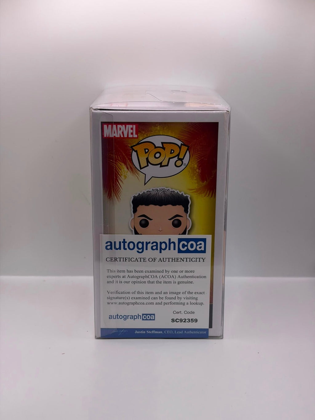 Funko Pop! Marvel Black Panther Ulysses Klaue #387 Signed