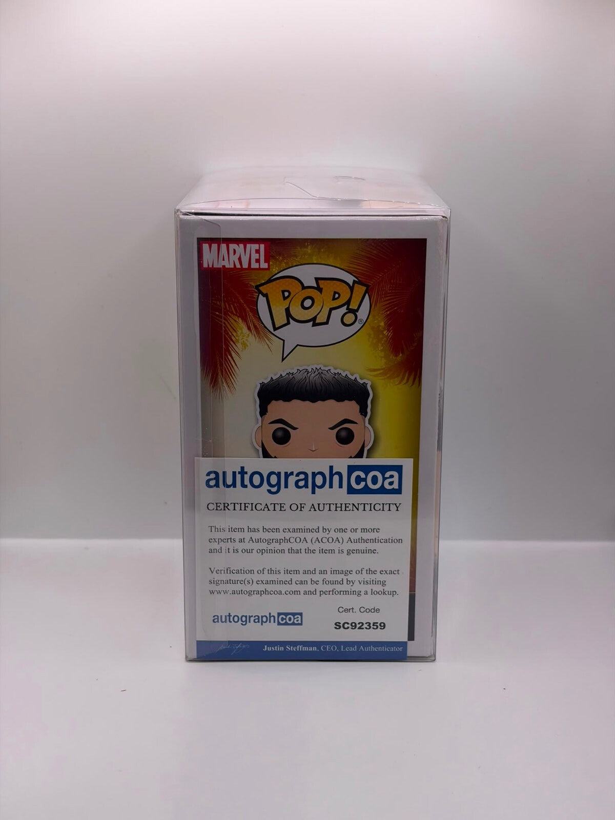 Funko Pop! Marvel Black Panther Ulysses Klaue #387 Signed