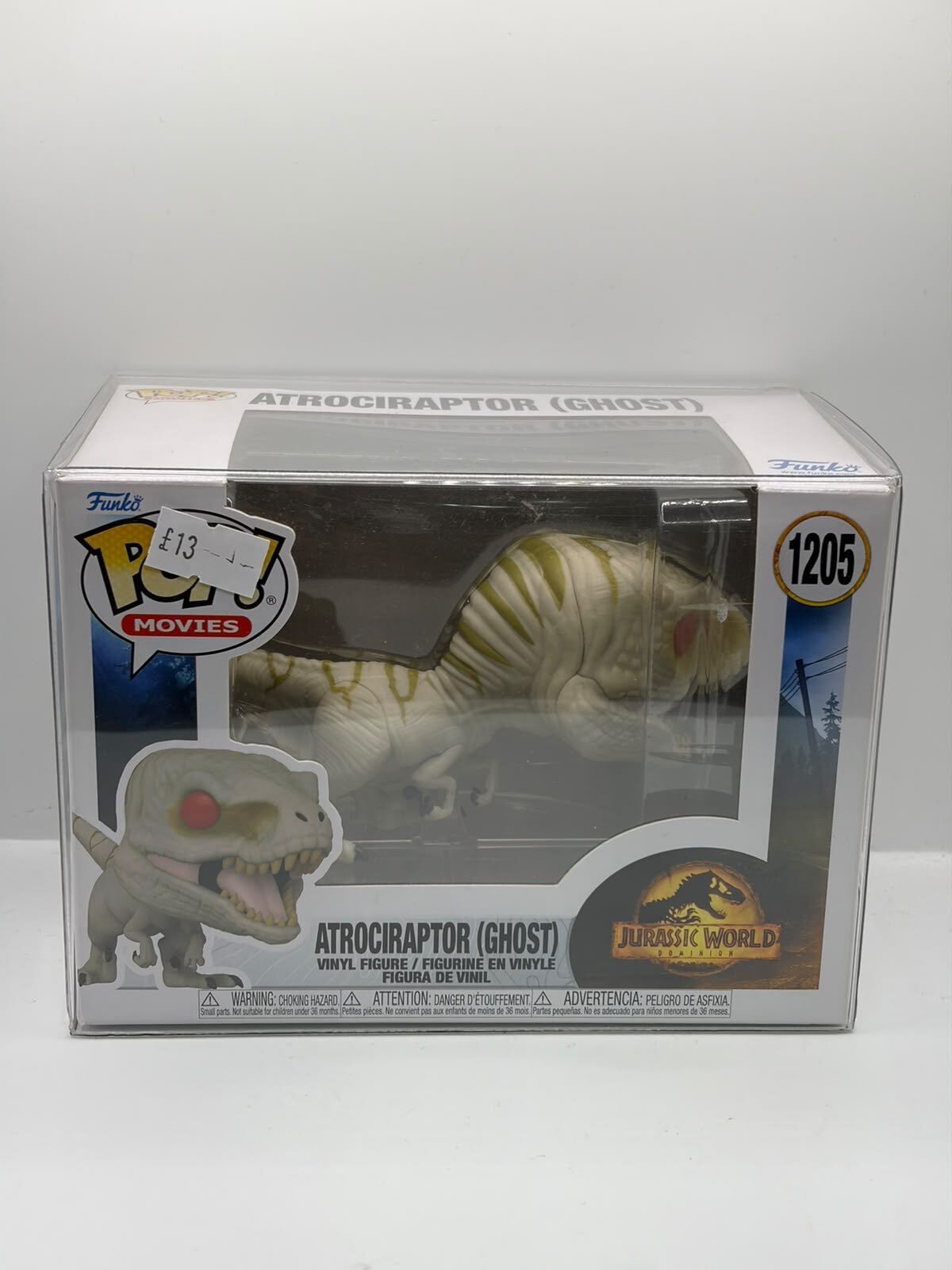 Funko Pop! Movies Jurassic World Atrociraptor (Ghost) #1205