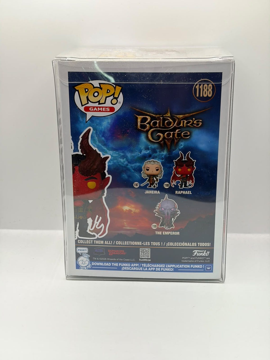 Funko Pop! Games Baldur’s Gate 3 Raphael #1188 Vinyl Figure