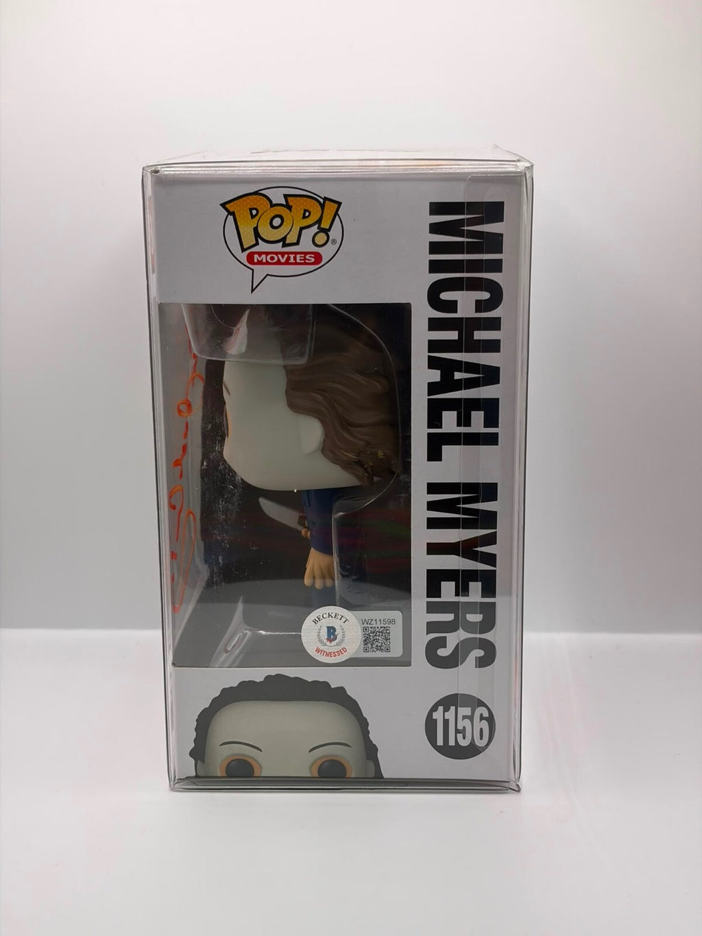 Funko Pop! Movies Halloween Michael Myers Vinyl Figure #1156 Signed