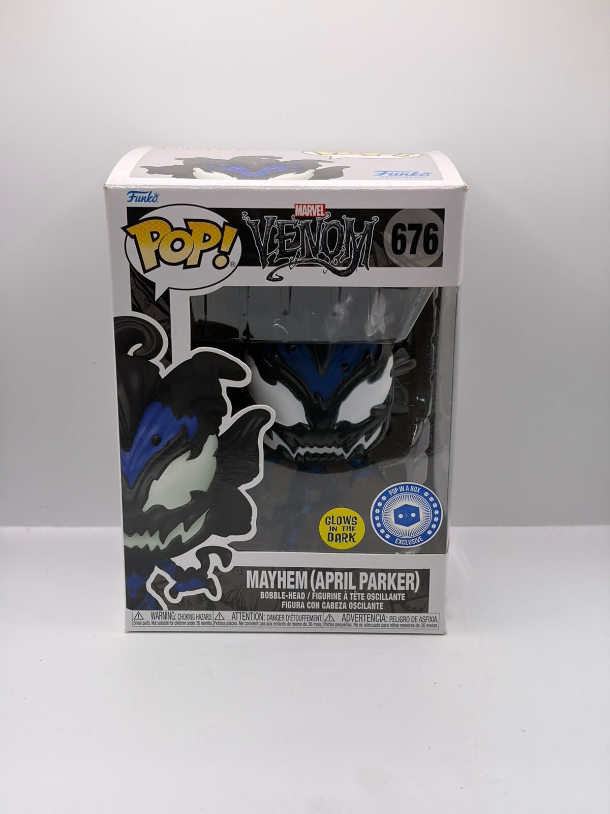 Funko Pop! Marvel Mayhem (April Parker) #676 Glow in the Dark