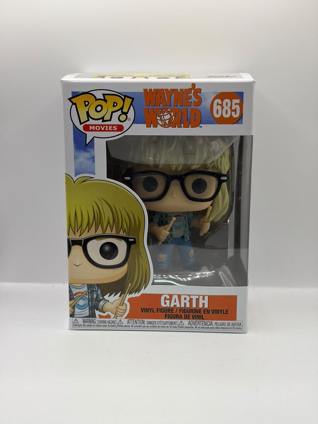 Funko Pop! Movies Wayne's World Garth Vinyl Figure #685