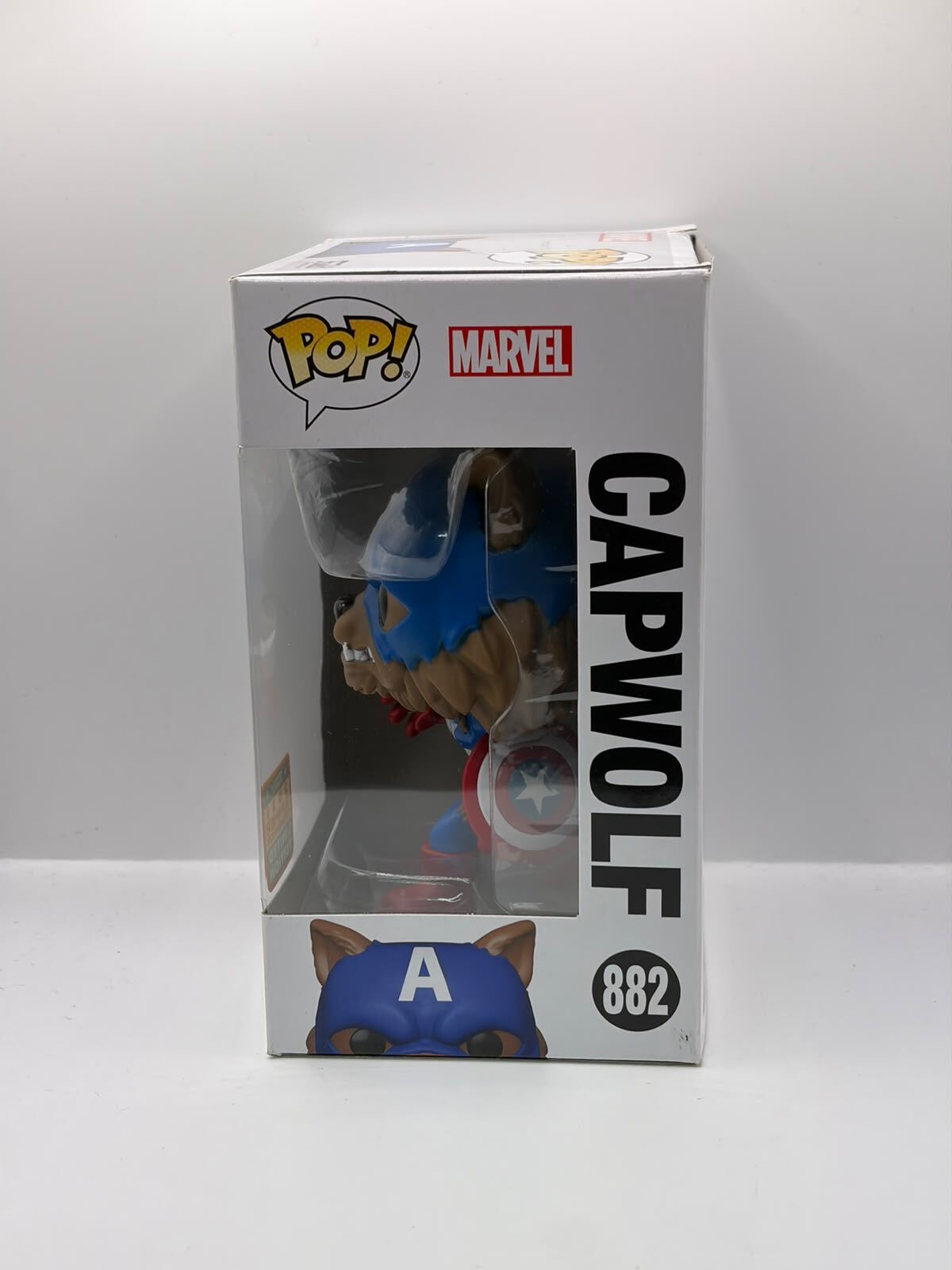 Funko Pop! Marvel Capwolf #882 Summer Convention Limited Edition