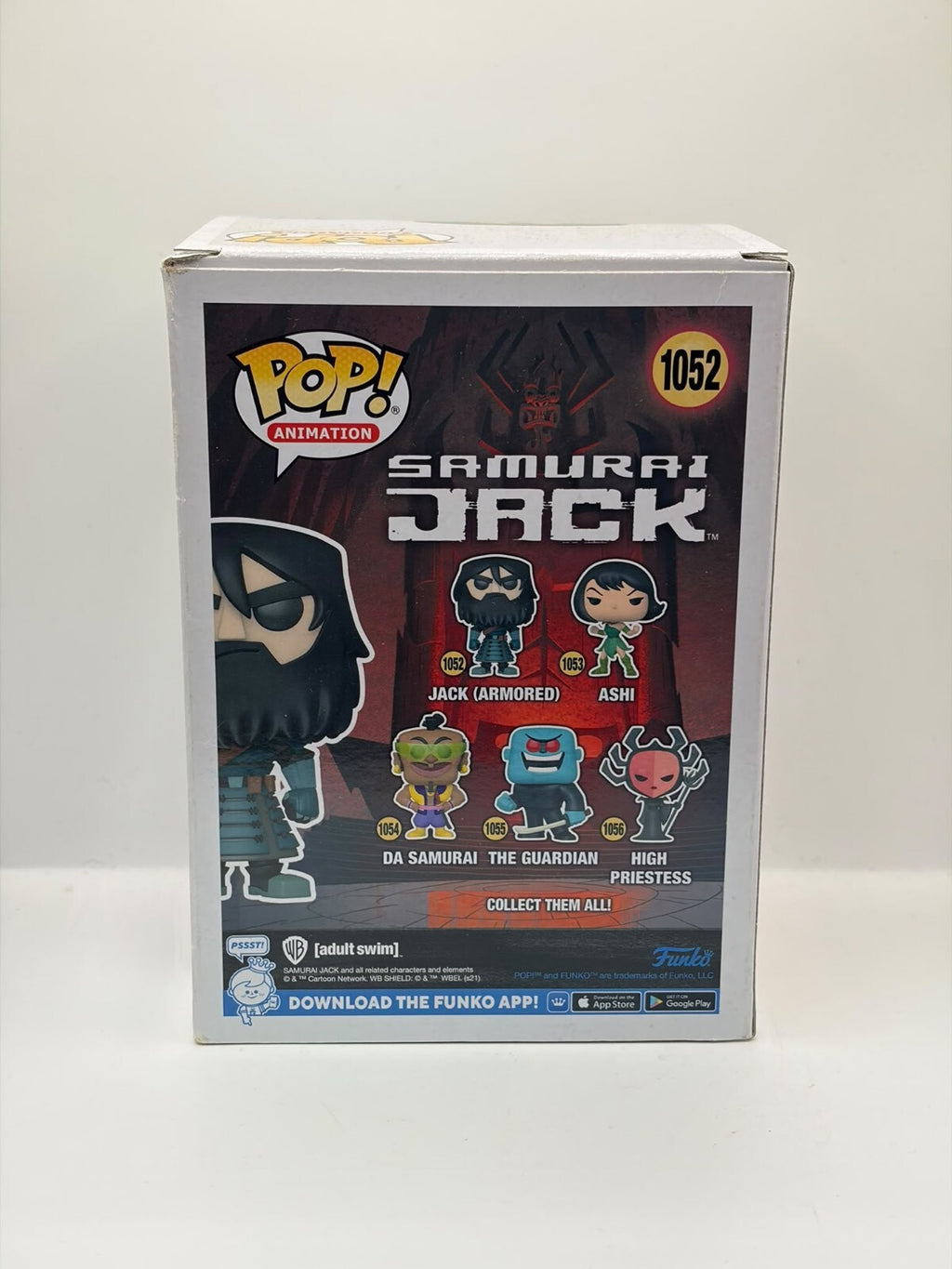 Funko Pop! Animation Samurai Jack #1052 Jack (Armored) Vinyl Figure