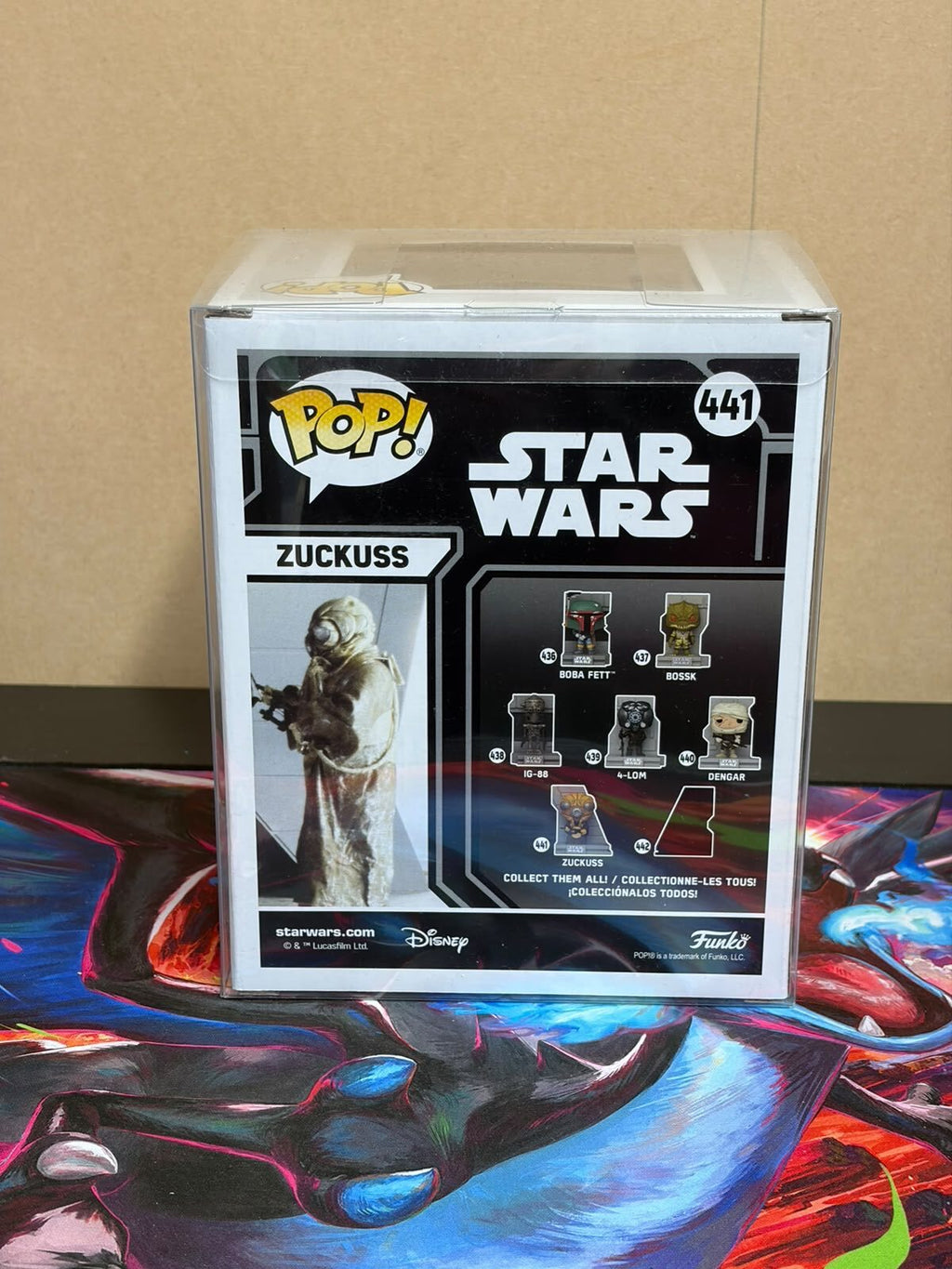 Funko Pop! Star Wars Bounty Hunters Collection Zuckuss #441 Deluxe Special Edition