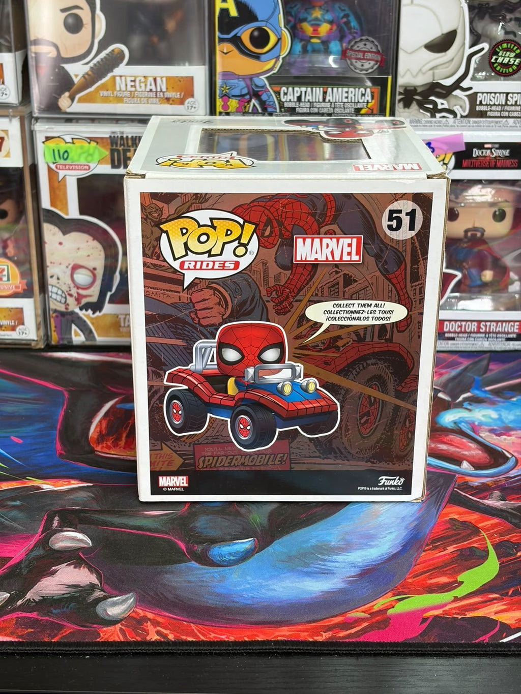 Funko Pop! Rides Marvel Spider-Man Spider-Mobile #51