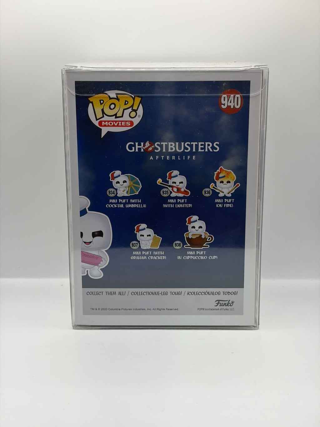 Funko Pop! Movies Ghostbusters Afterlife Mini Puft with Ice Cream Scoop Vinyl Figure #940