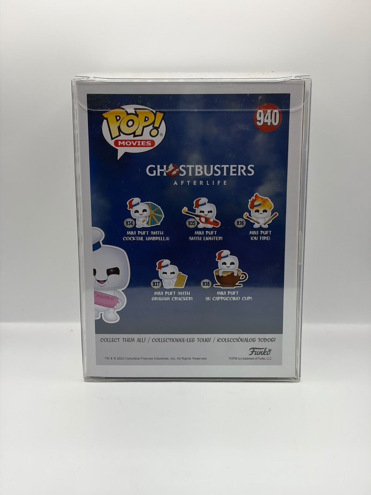 Funko Pop! Movies Ghostbusters Afterlife Mini Puft with Ice Cream Scoop Vinyl Figure #940