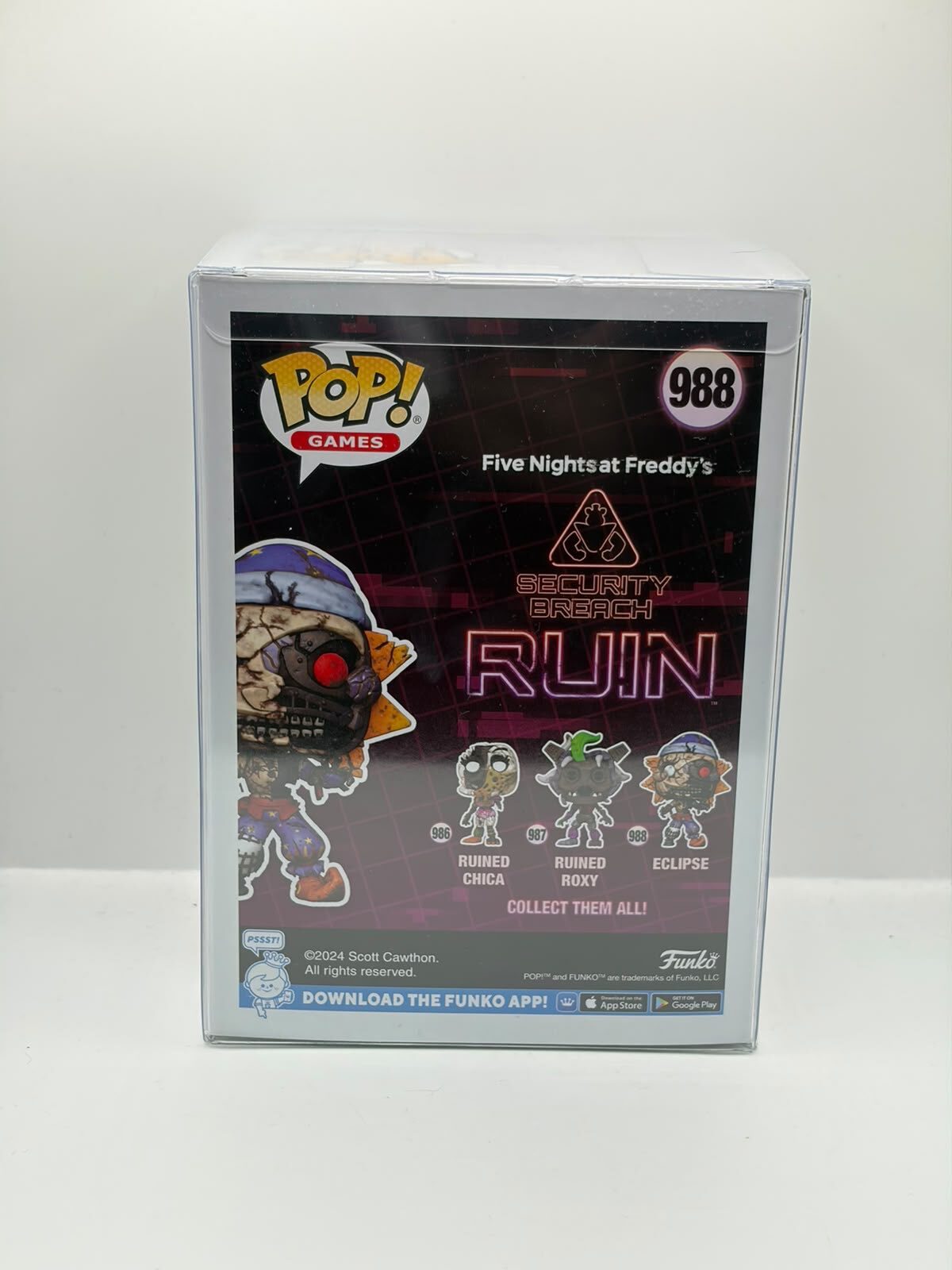 Funko Pop! Games Five Nights at Freddy’s: Security Breach Ruin Eclipse #988 Vinyl Figure