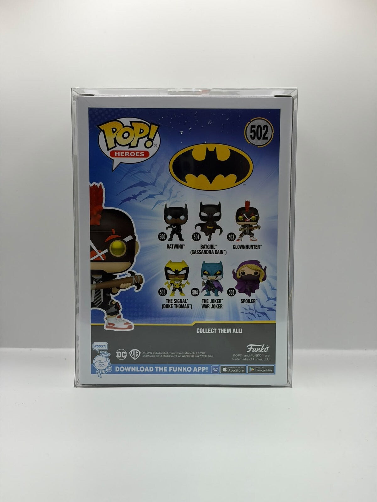 Funko Pop! Heroes DC Clownhunter Vinyl Figure #502 in Box