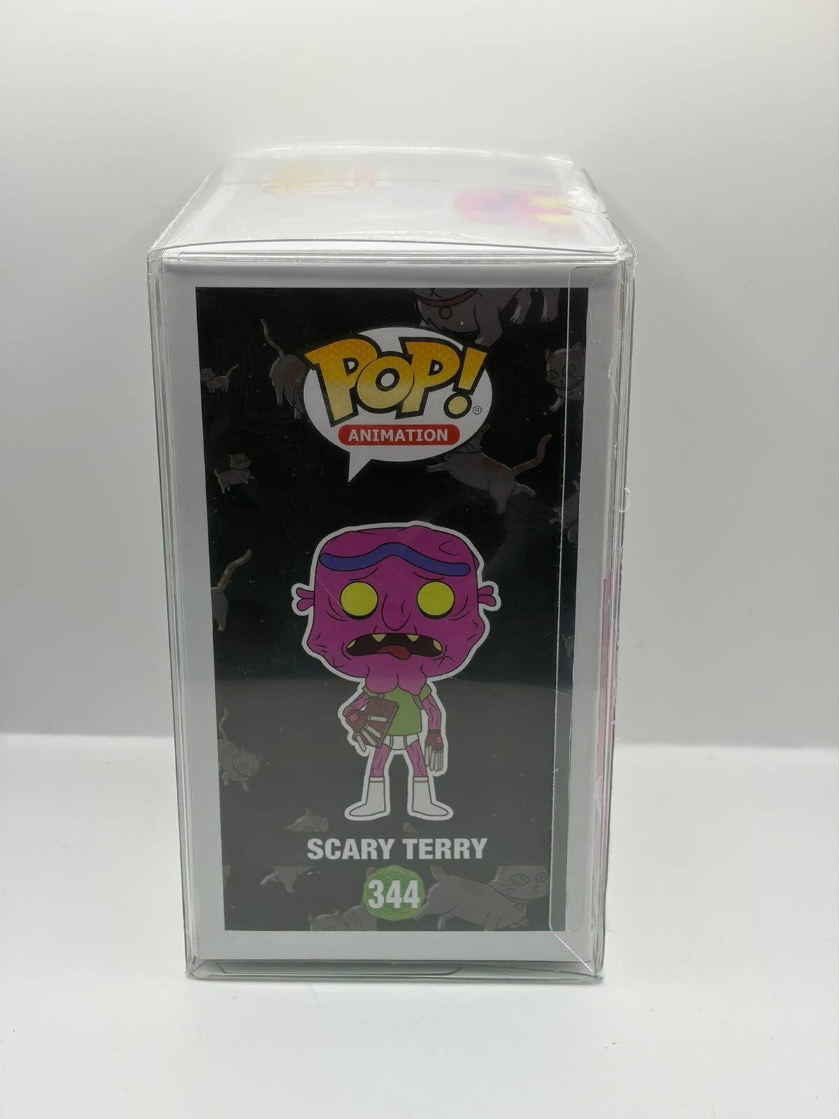 Funko Pop! Animation Rick and Morty Scary Terry #344 Vinyl Figure in Protector