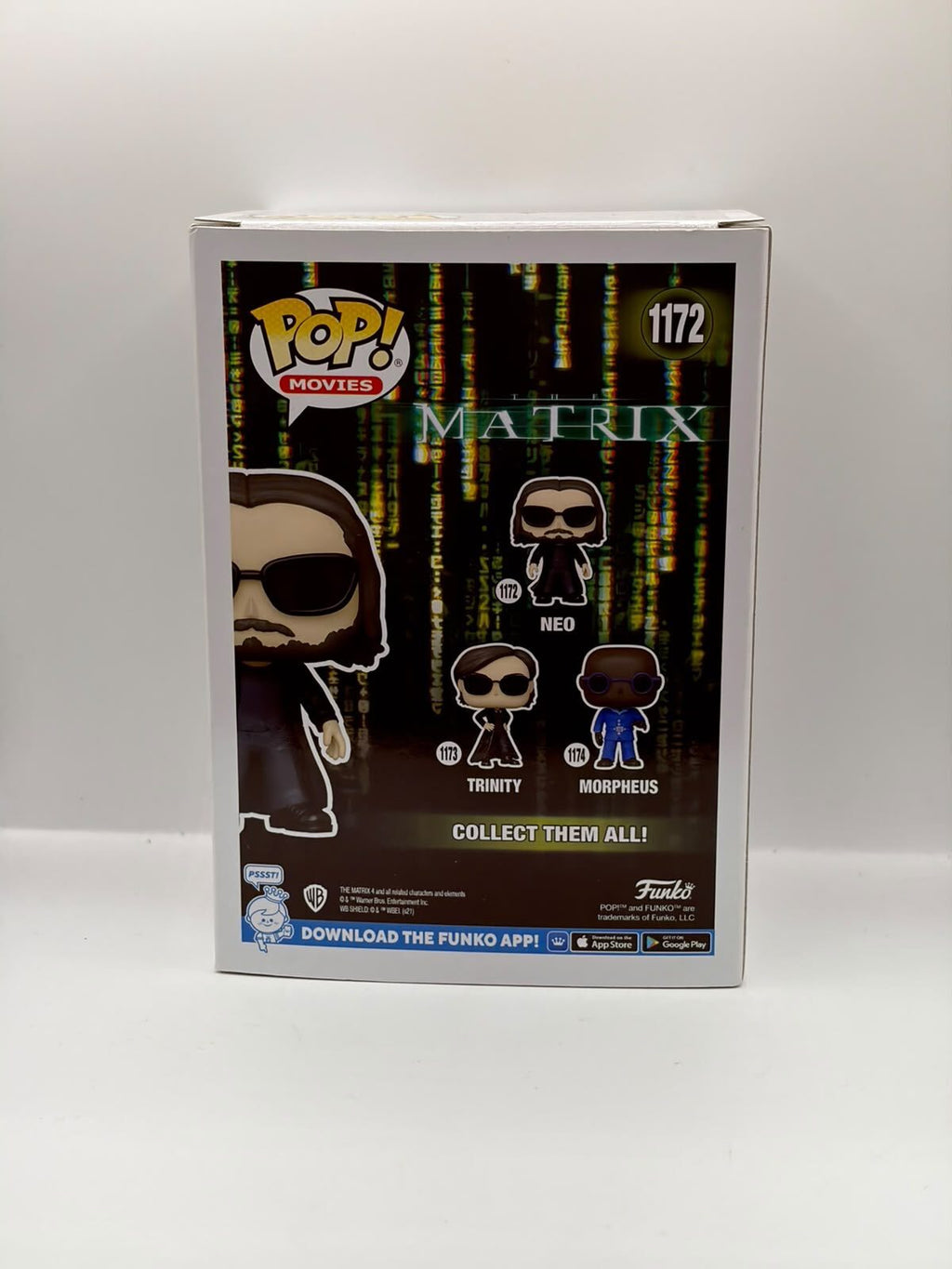 Funko Pop! Movies Neo Vinyl Figure - The Matrix #1172