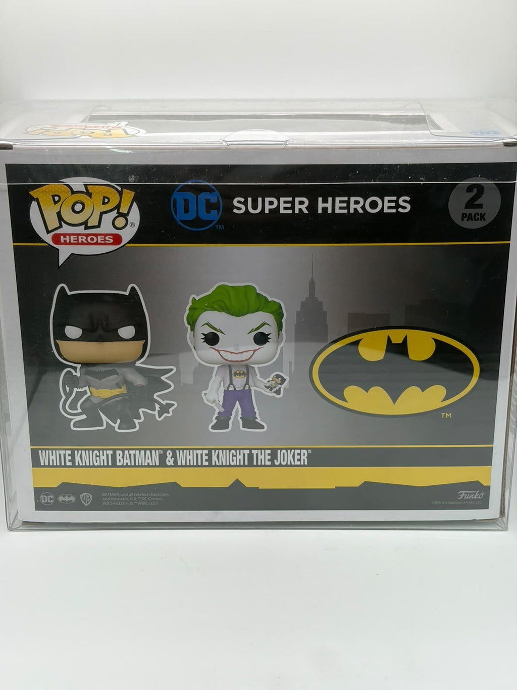 Funko Pop! Heroes White Knight Batman & White Knight The Joker 2-Pack
