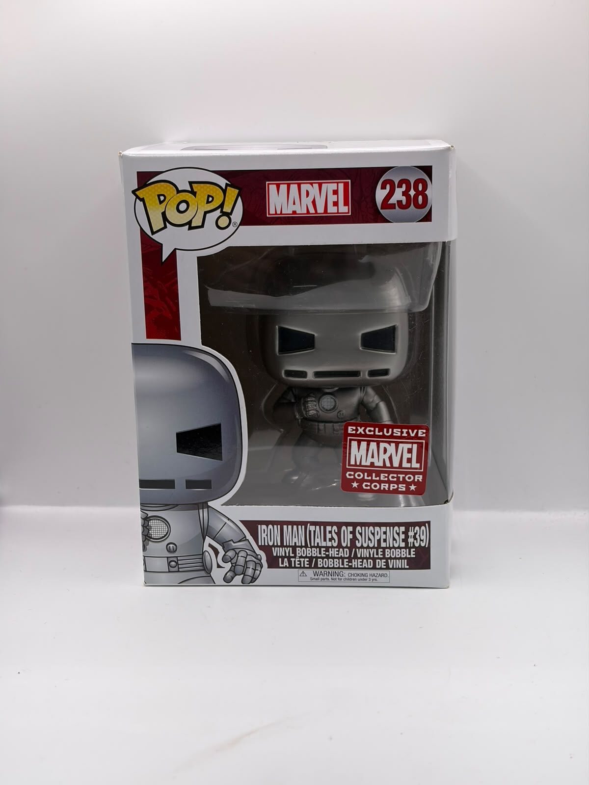Funko Pop! Marvel Iron Man (Tales of Suspense #39) #238 Exclusive