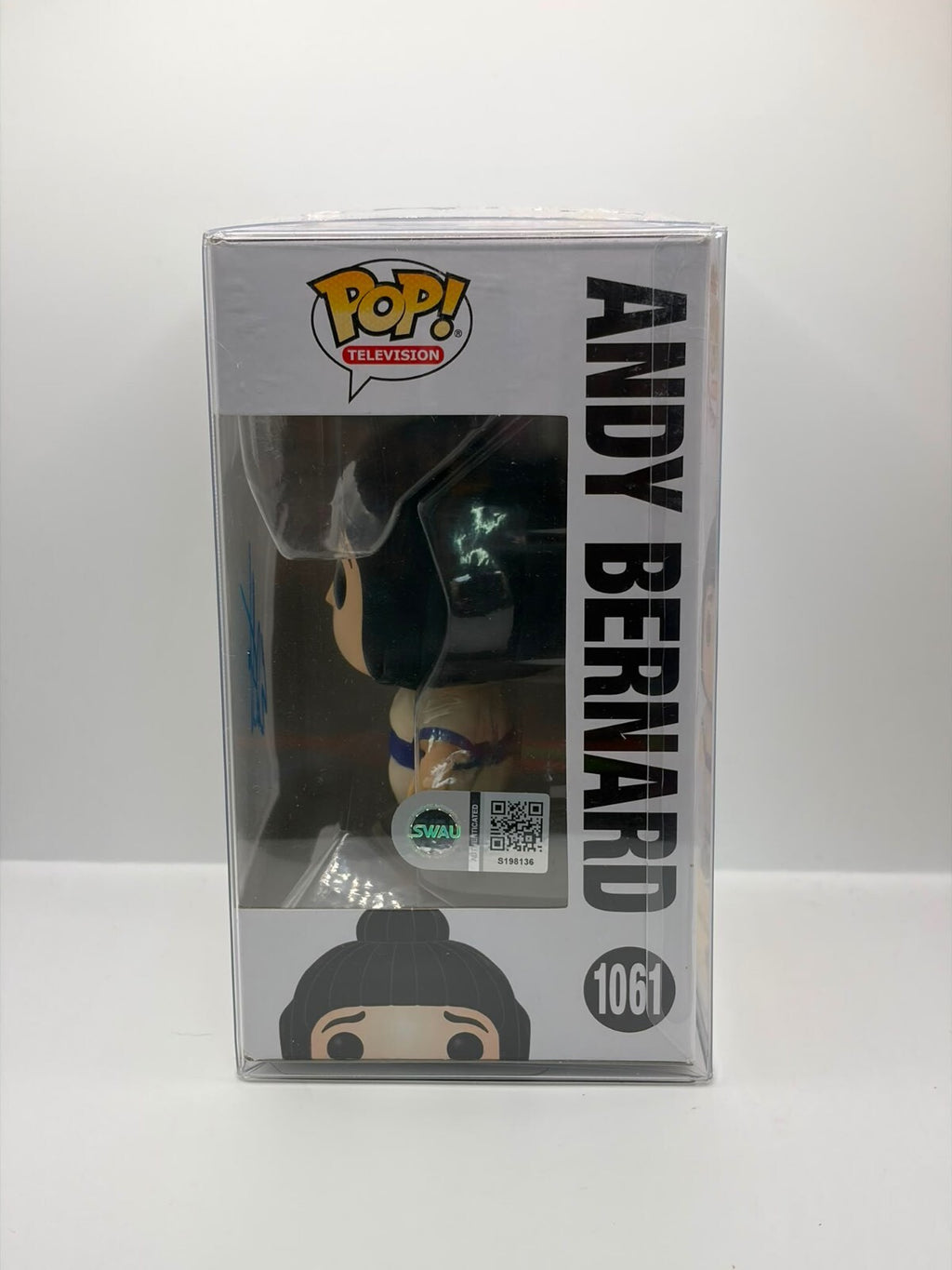 Funko Pop! Television The Office Andy Bernard Vinyl Figure #1061 Signed
