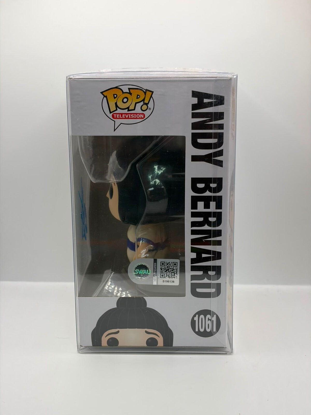 Funko Pop! Television The Office Andy Bernard Vinyl Figure #1061 Signed