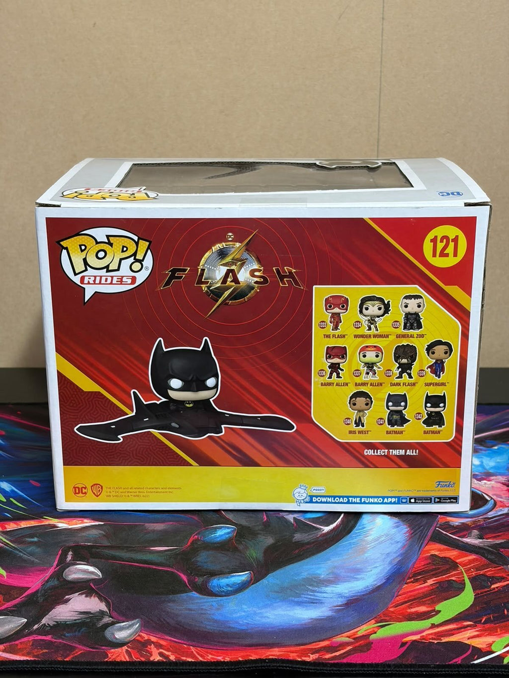 Funko Pop! Rides Batman in Batwing #121 The Flash