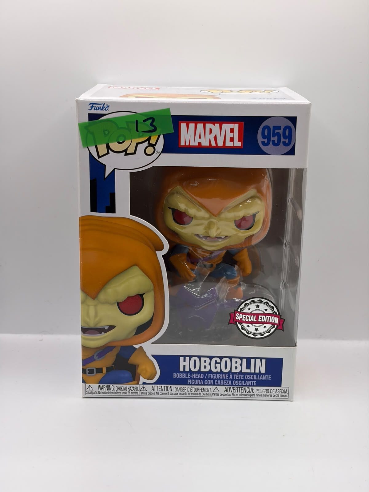 Funko Pop! Marvel Hobgoblin #959 Special Edition Bobble-Head Figure