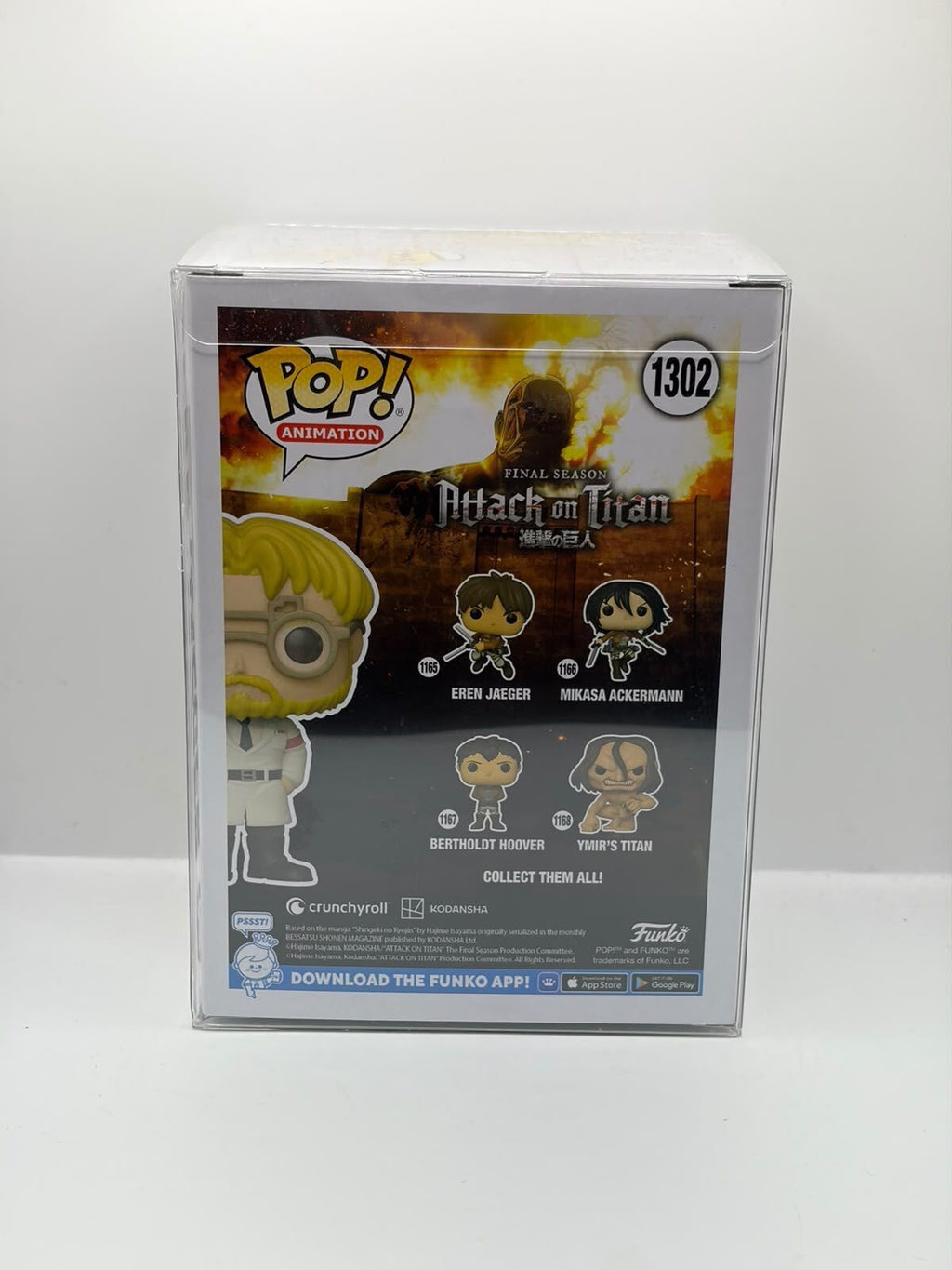 Funko Pop! Animation Attack on Titan Zeke Jaeger #1302 Hot Topic Exclusive