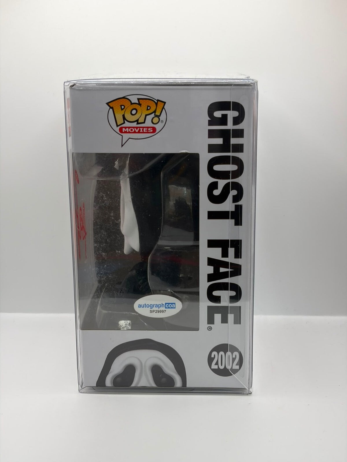 Funko Pop! Movies Ghost Face 2002 Vinyl Figure Signed