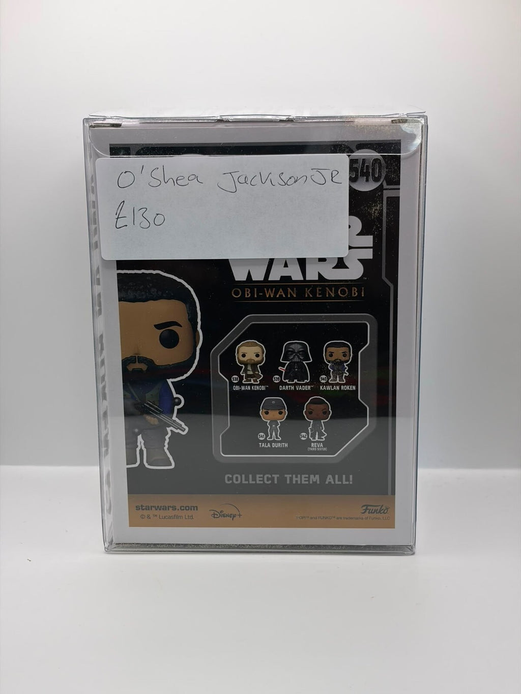 Funko Pop! Star Wars Kawlan Roken #540 Signed