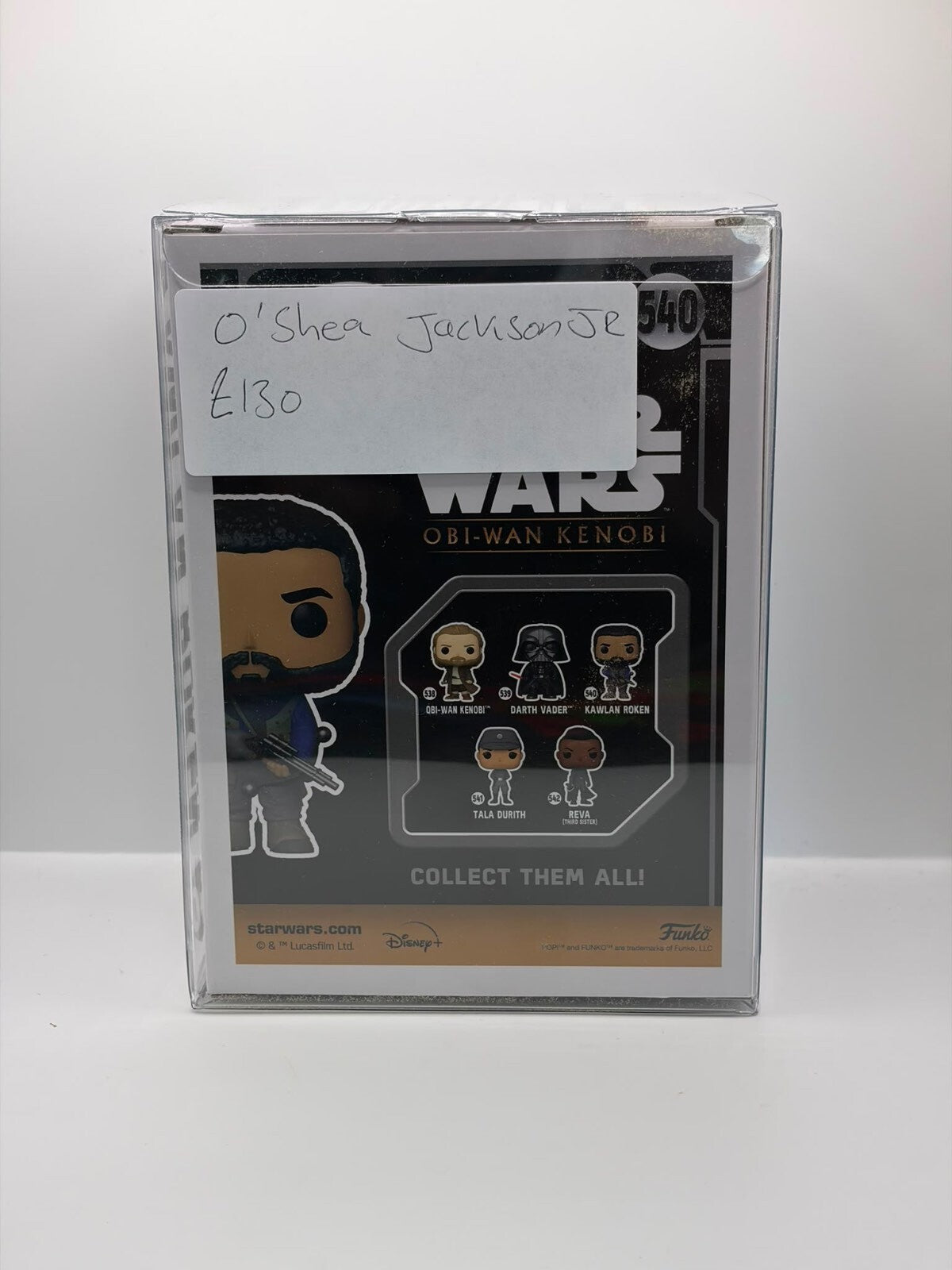 Funko Pop! Star Wars Kawlan Roken #540 Signed