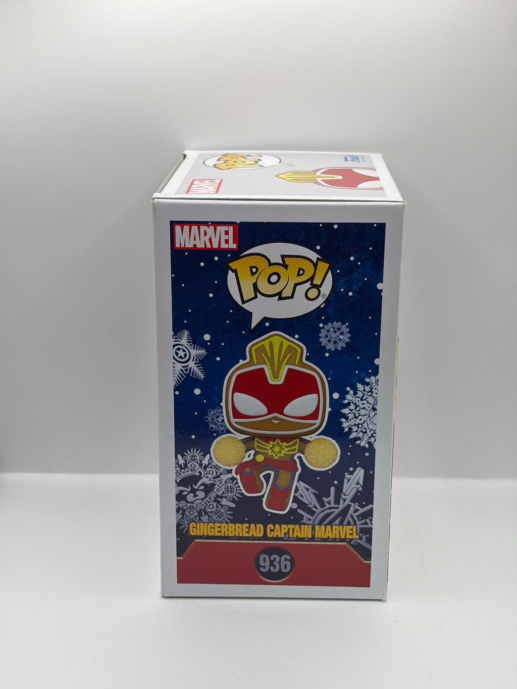 Funko Pop! Marvel Gingerbread Captain Marvel #936