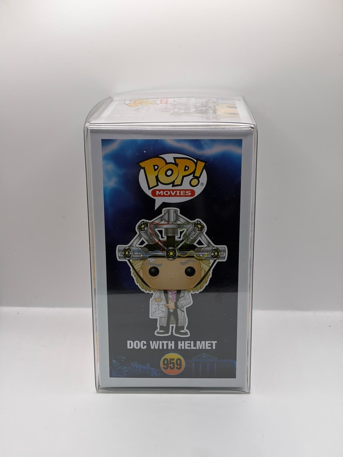 Funko Pop! Movies Back to the Future Doc with Helmet #959 Vinyl Figure
