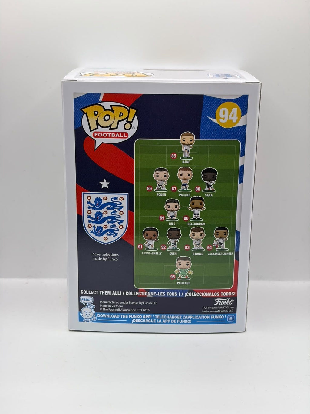 Funko Pop! Football Trent Alexander-Arnold Vinyl Figure #94 - England National Team