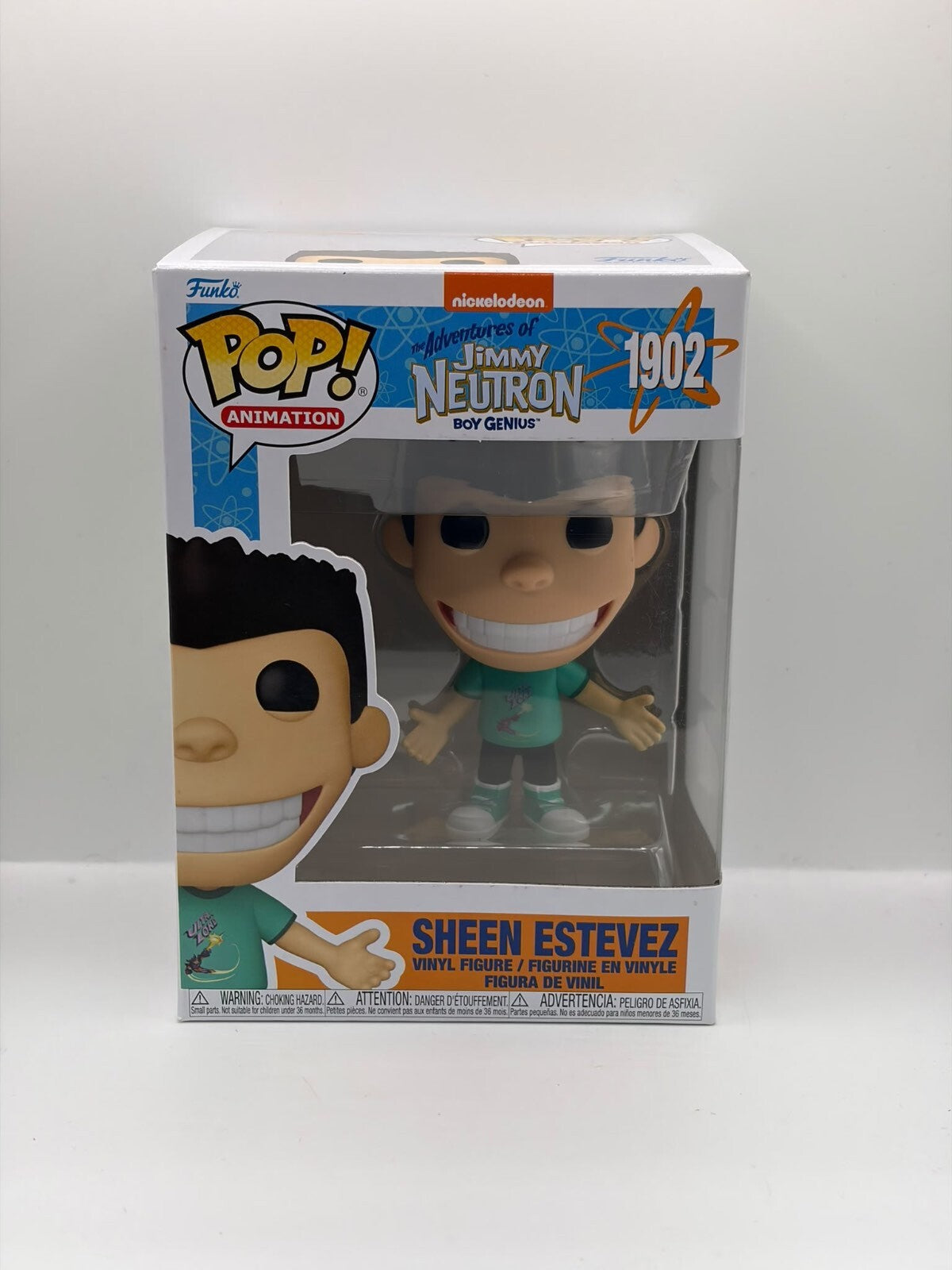 Funko Pop! Animation Sheen Estevez Vinyl Figure - The Adventures of Jimmy Neutron #1902