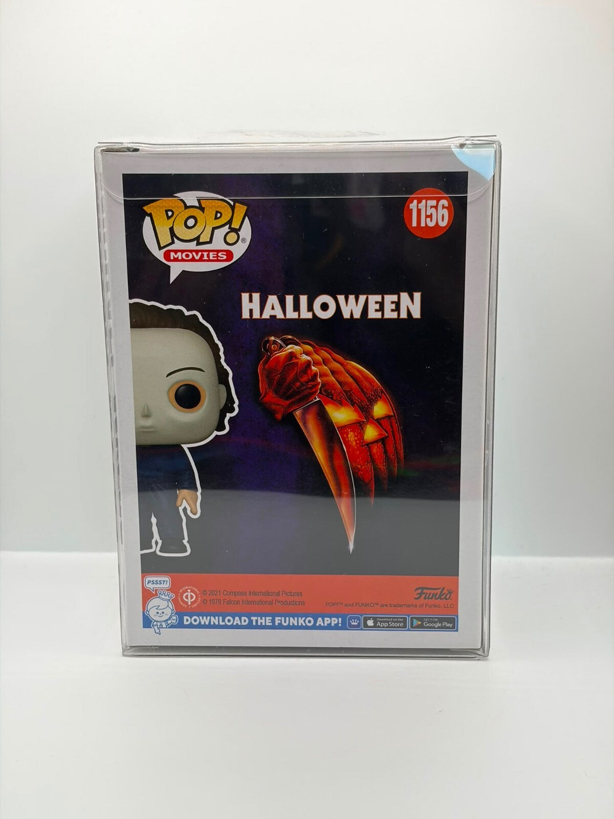 Funko Pop! Movies Halloween Michael Myers Vinyl Figure #1156 Signed