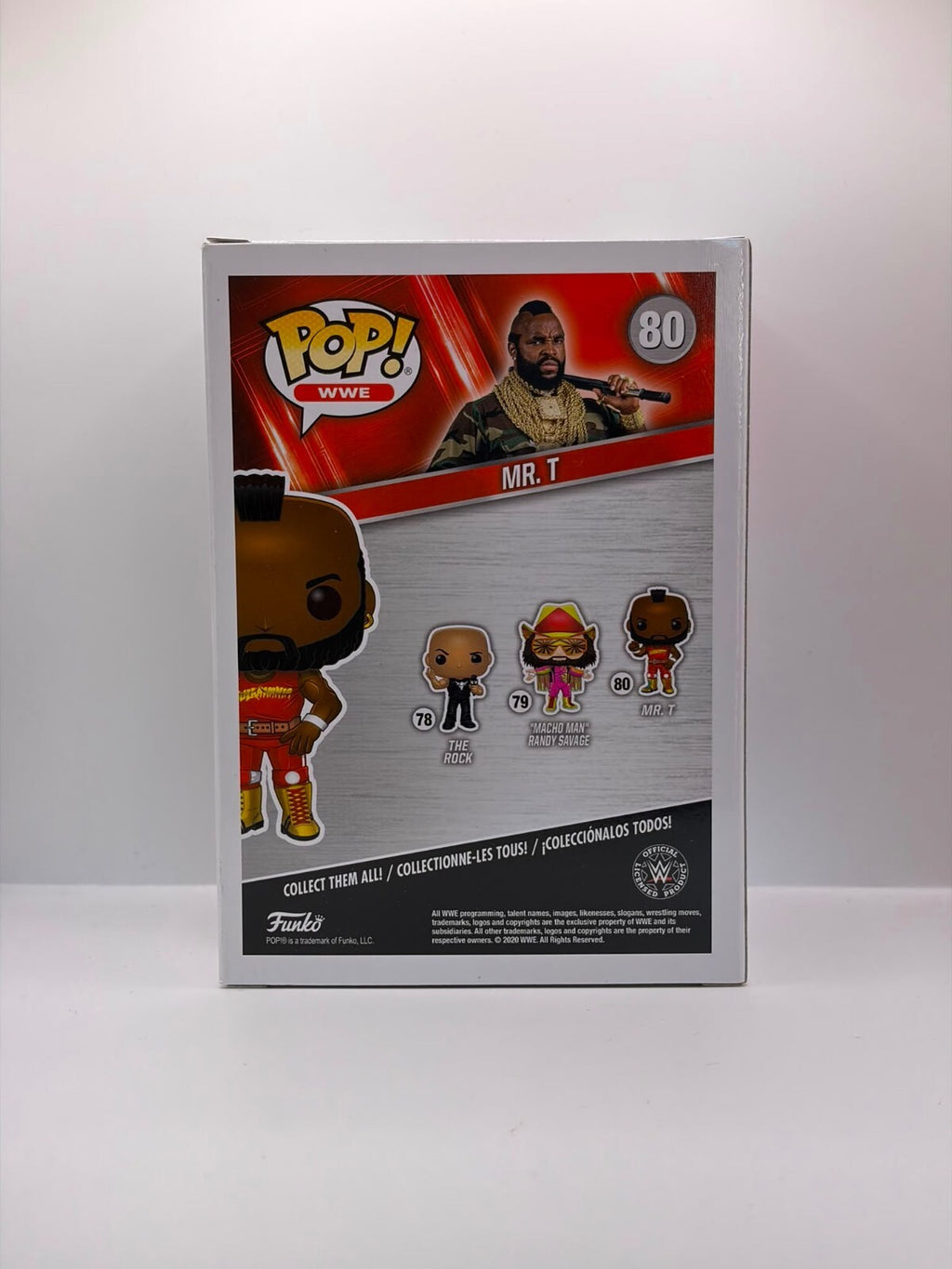 Funko Pop WWE Mr. T Vinyl Figure #80