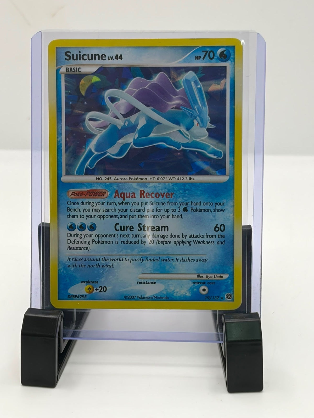 Suicune Holo Holo Rare Secret Wonders 19/132 NM/LP