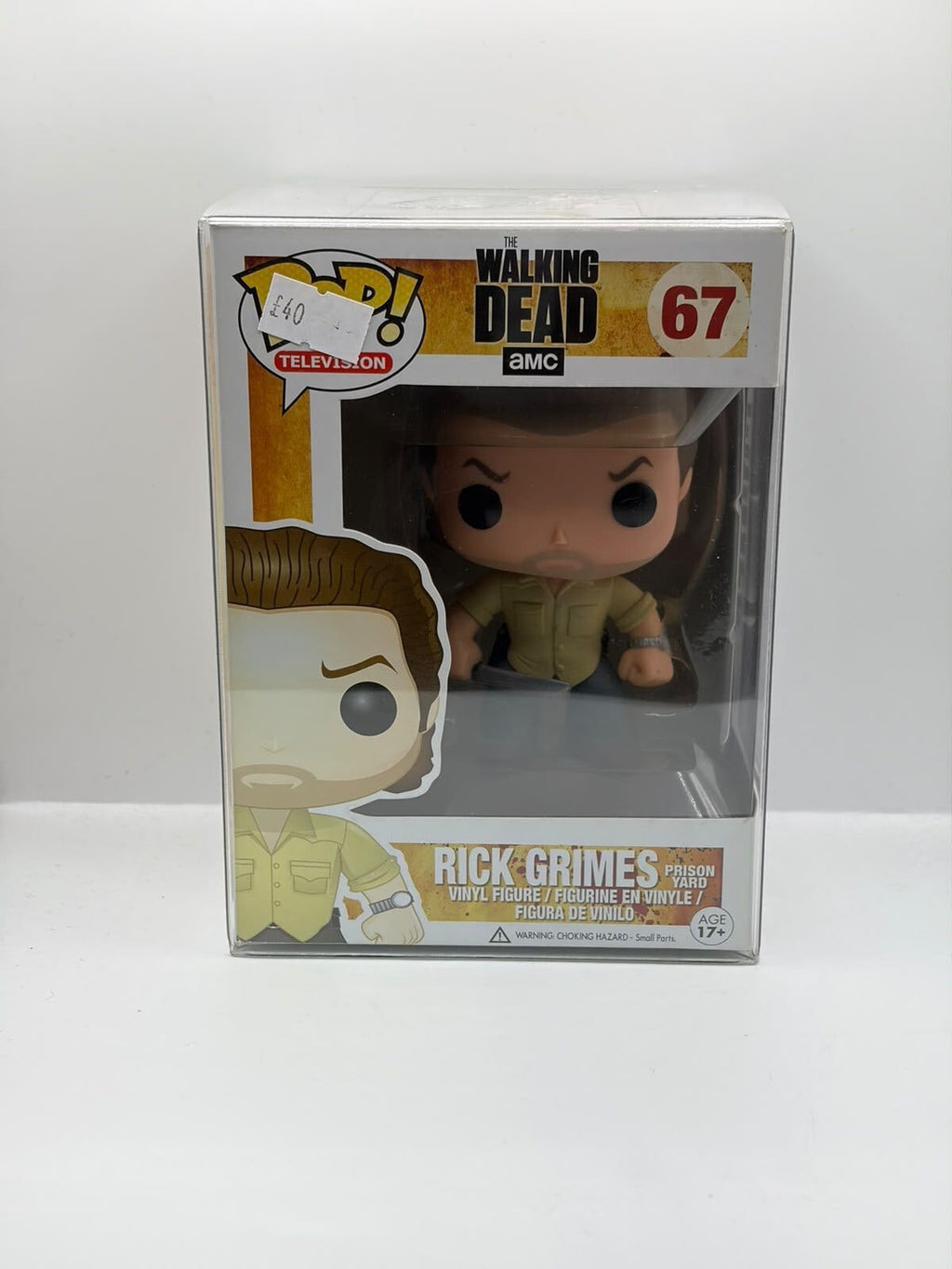 Funko Pop! Television The Walking Dead Rick Grimes Prison Yard #67
