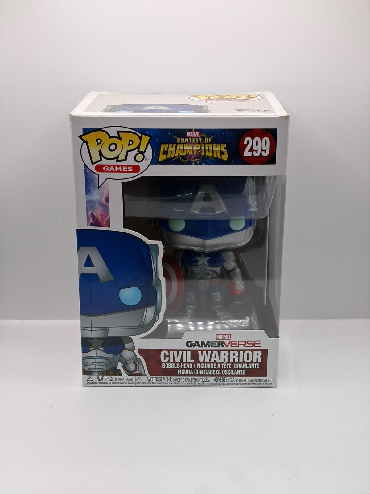 Funko Pop! Games Marvel Contest of Champions Civil Warrior #299