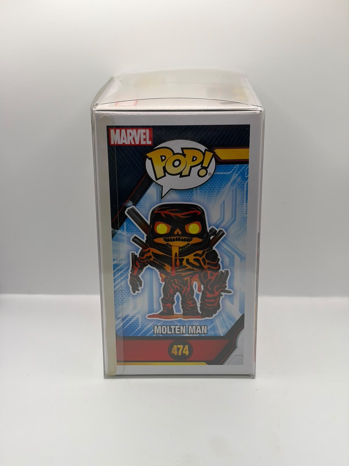 Funko Pop! Marvel Spider-Man Molten Man #474 Special Edition Glow in the Dark Vinyl Figure