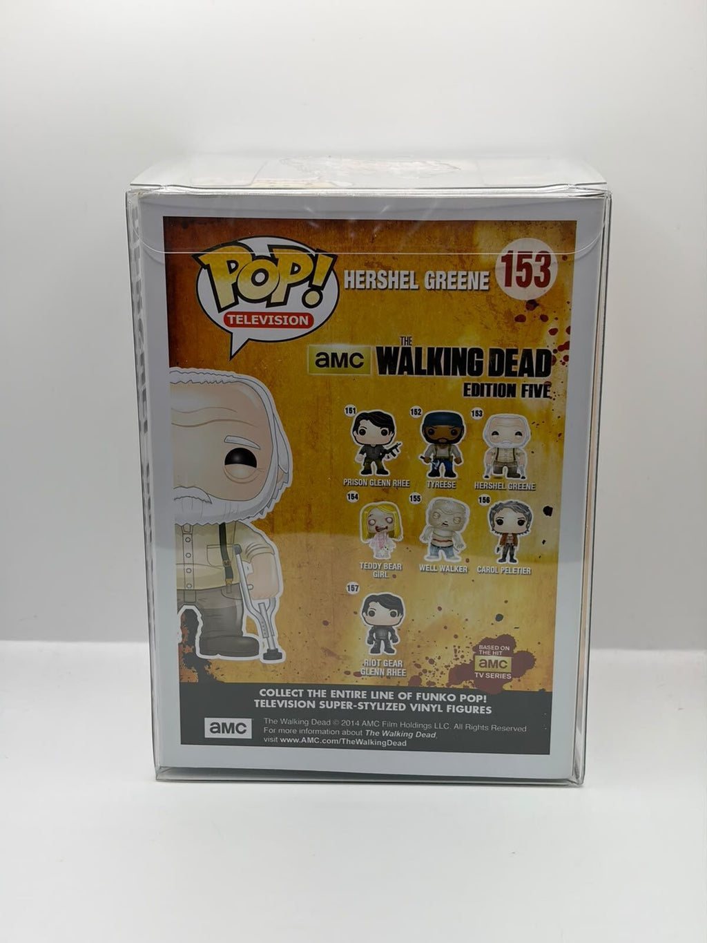 Funko Pop! Television The Walking Dead Hershel Greene #153 Vinyl Figure