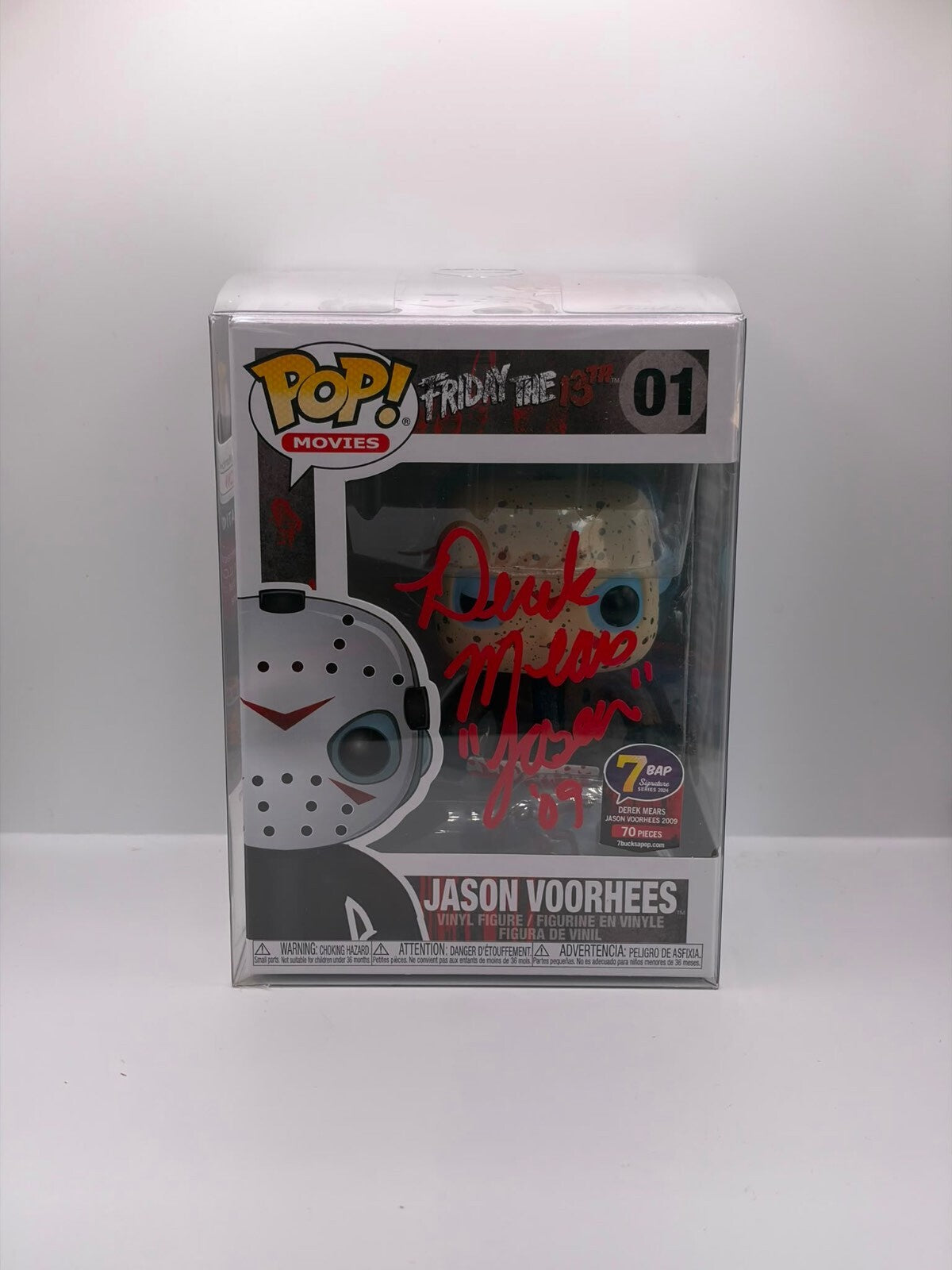 Funko Pop! Movies Jason Voorhees #01 Friday the 13th Vinyl Figure - Signed