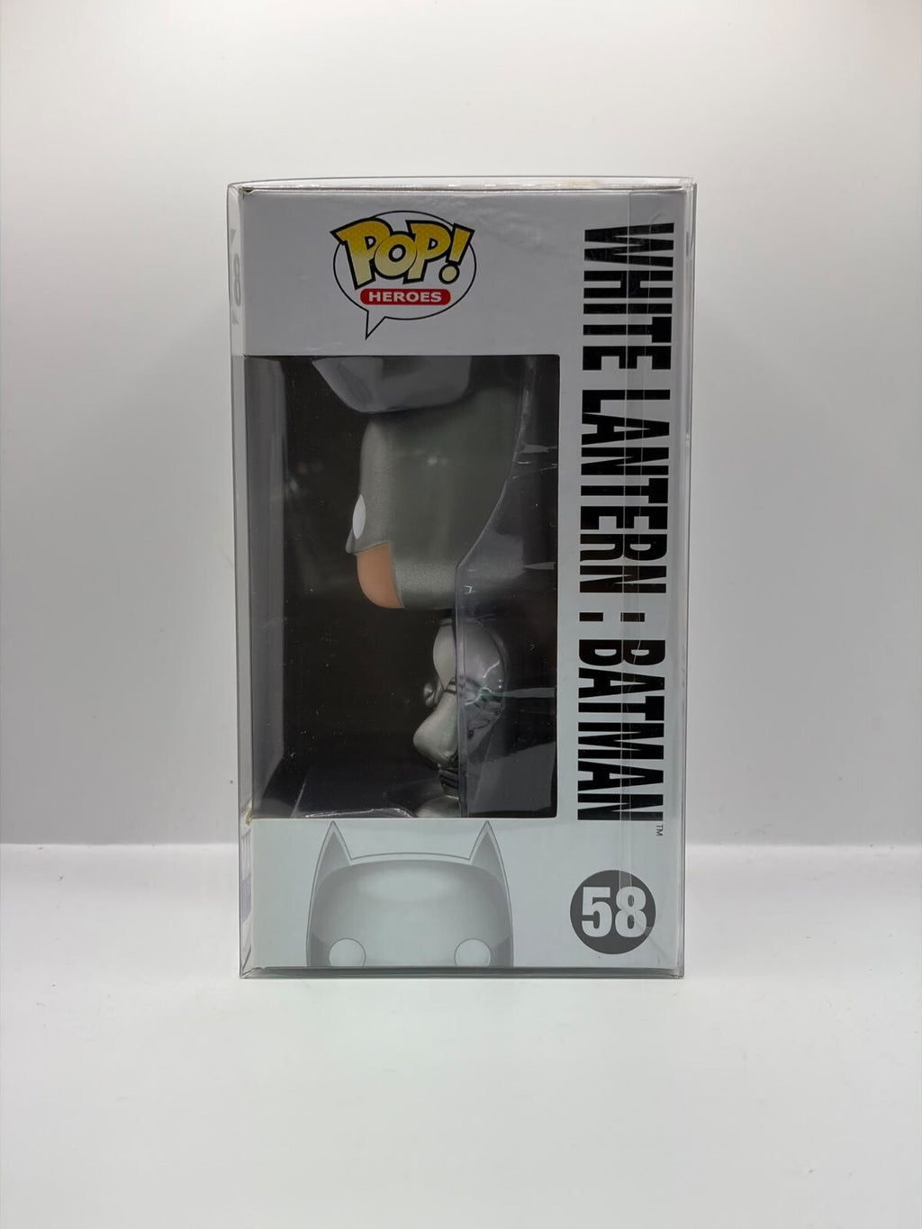 Funko Pop! Heroes White Lantern Batman Vinyl Figure #58 - DC Super Heroes Collectible
