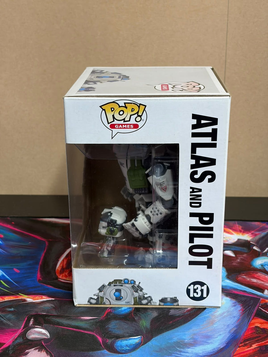 Funko Pop! Games Titanfall 2 Atlas and Pilot #131 Vinyl Figures
