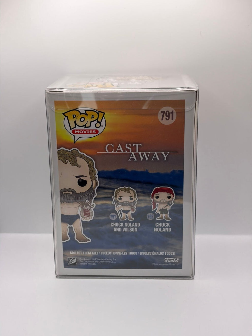Funko Pop! Movies Cast Away Chuck Noland and Wilson Vinyl Figure #791