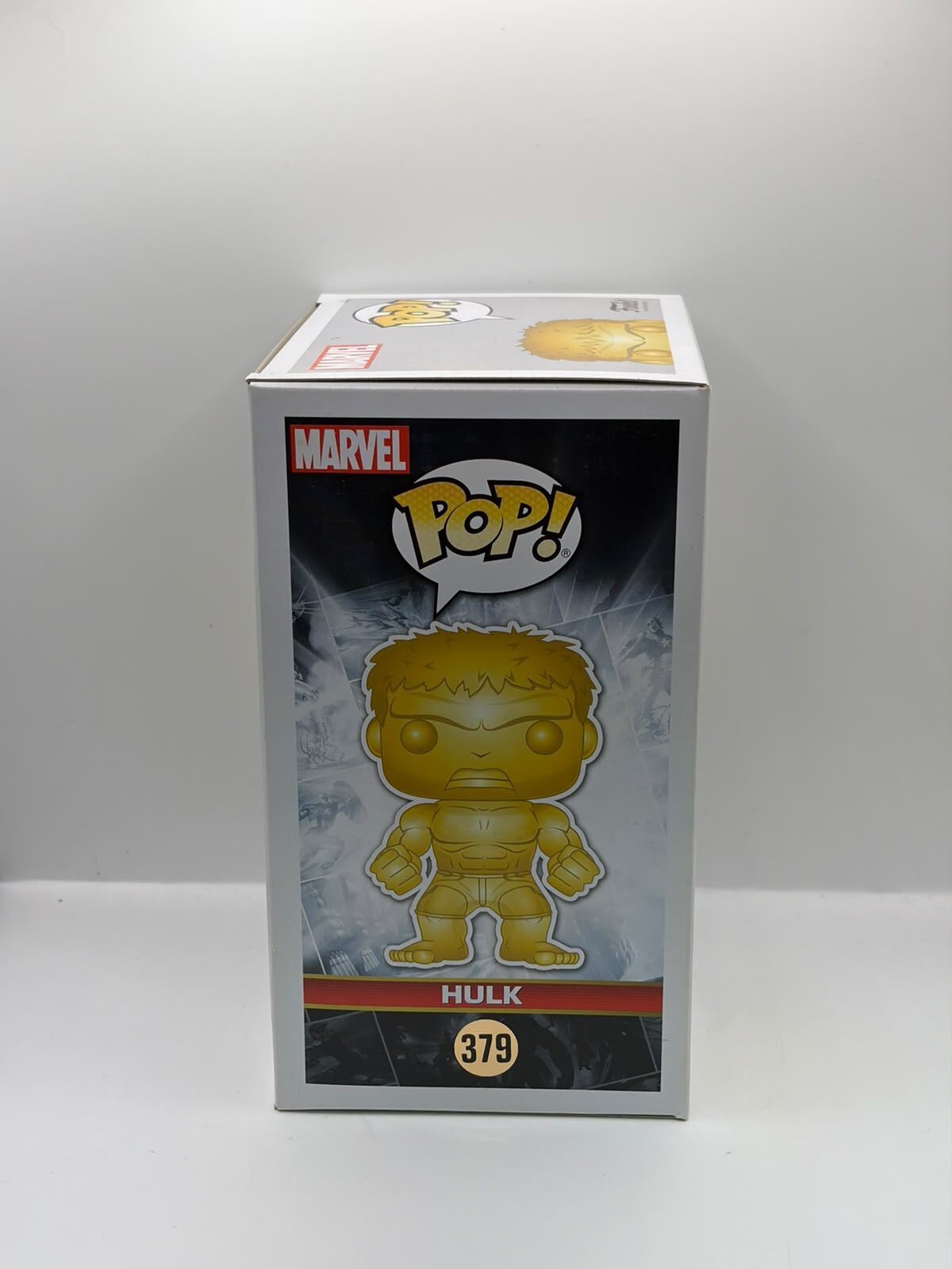 Funko Pop! Marvel Studios Avengers: Age of Ultron Hulk #379 Gold Metallic