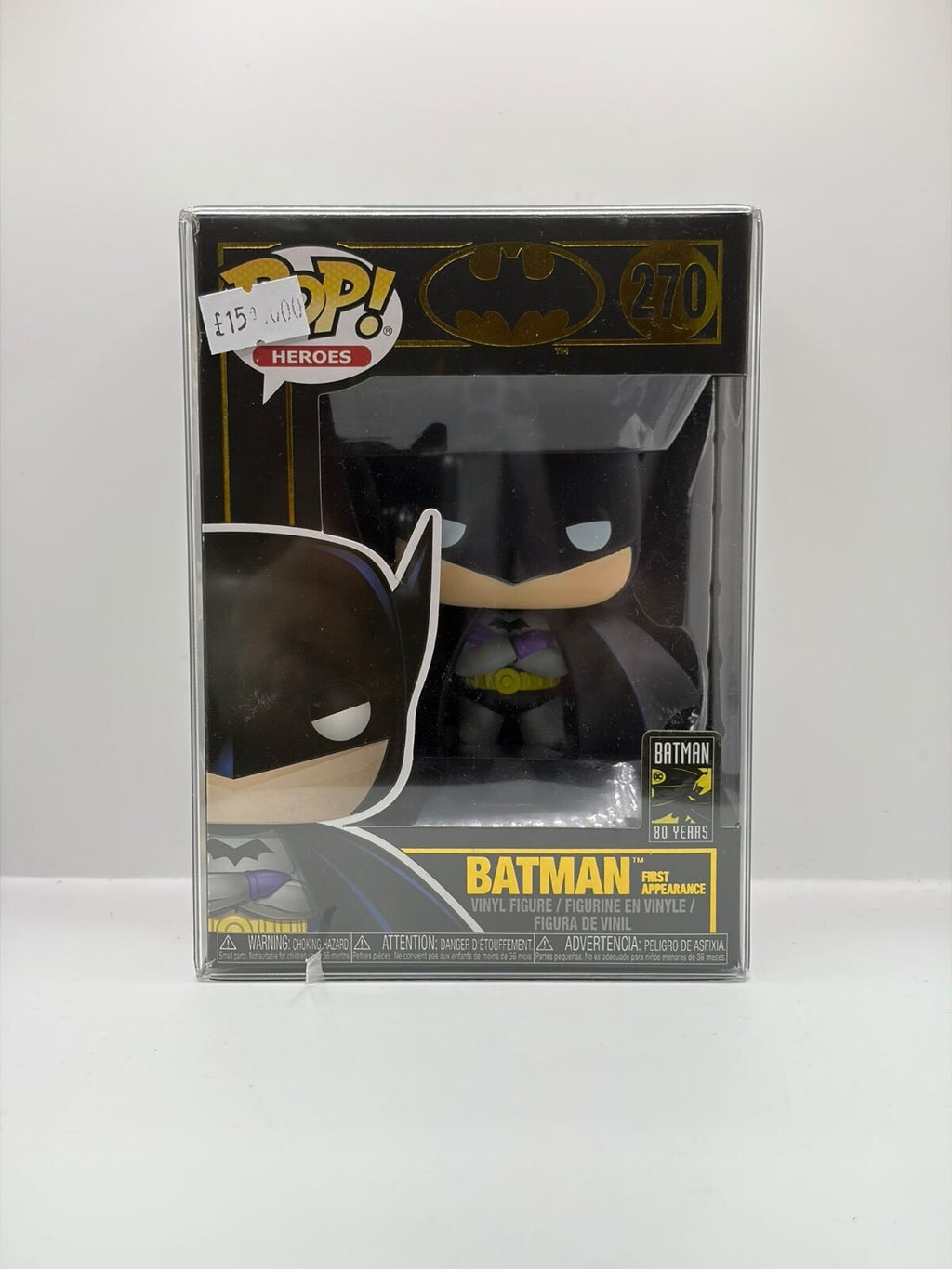 Funko Pop! Heroes Batman 80 Years First Appearance Vinyl Figure #270