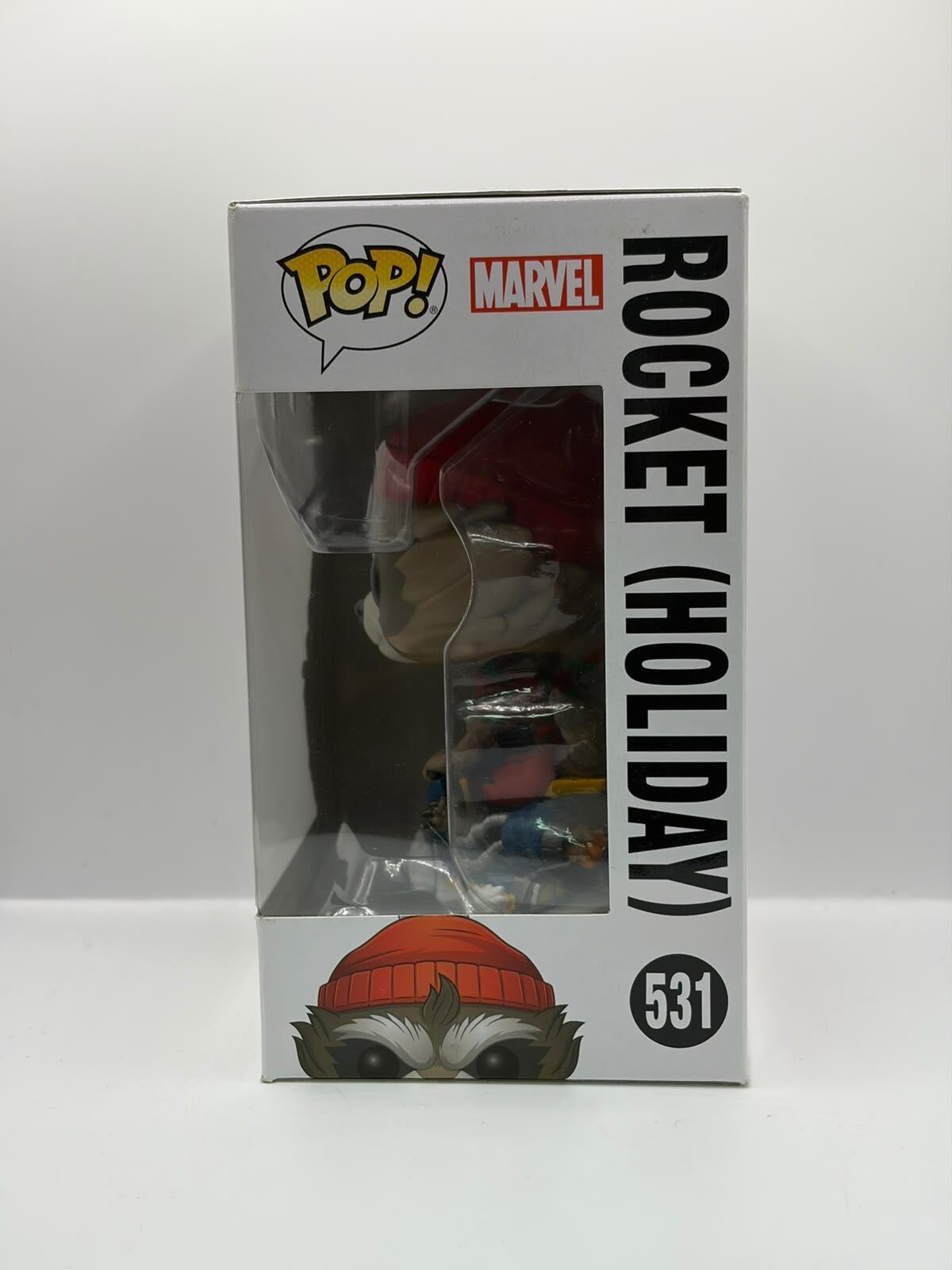 Funko Pop! Marvel Rocket (Holiday) #531 Collectible Figurine