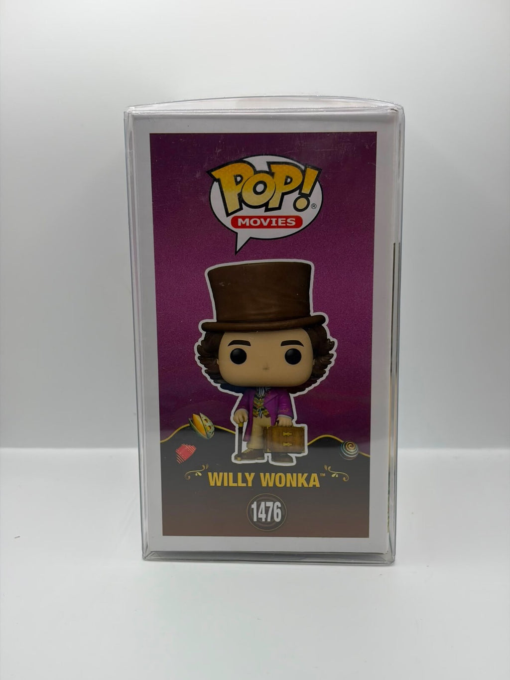 Funko Pop! Movies Willy Wonka Vinyl Figure #1476 - Collectible Toy